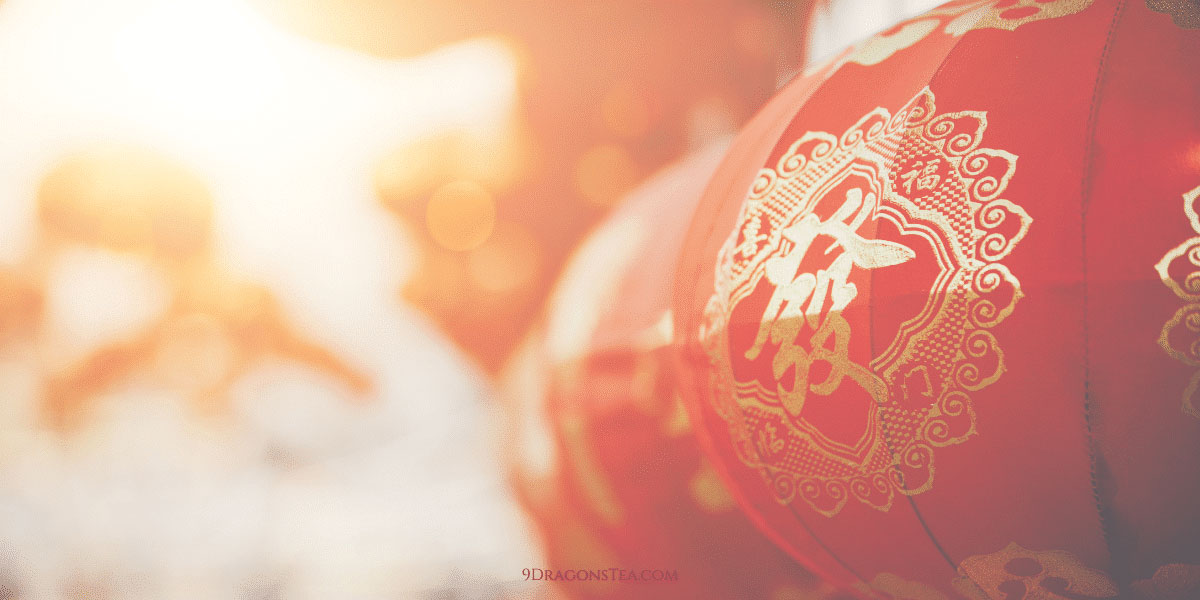 chinese new year red lanterns