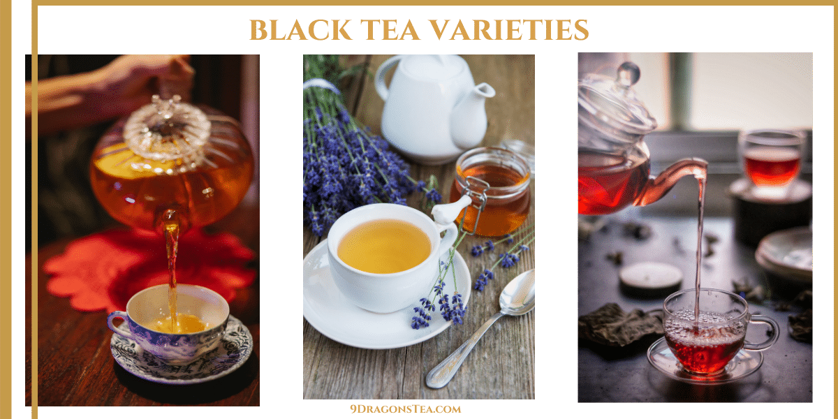 black tea with lavender and rosehip