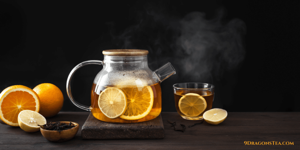 Citrus Spiced Black Tea Recipe-9 dragons tea