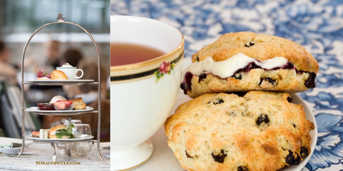 afternoon tea features lighter snacks-british tea culture