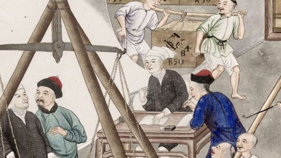 How Tea Came To Europe Dutch Merchants Buying Tea In Fujian China