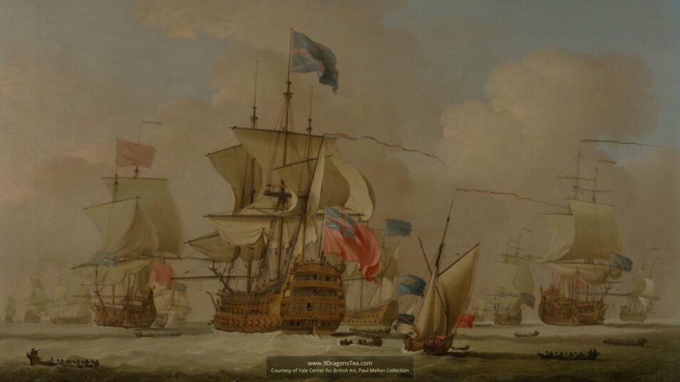 featured image chinese tea history historical image How Tea Came to England british ships